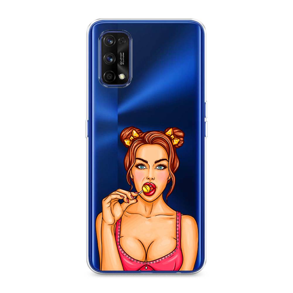 

Чехол Awog на Realme 7 Pro "Вкусный леденец", Разноцветный