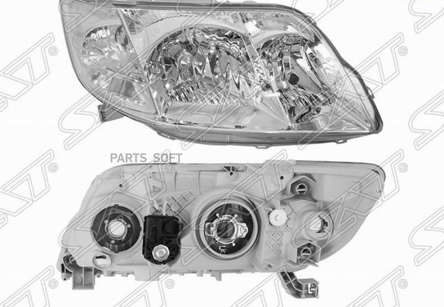 

Фара Toyota Corolla 04-06 Rh (правый) Japan Мех.Корректор Sat арт. ST-212-11G4R