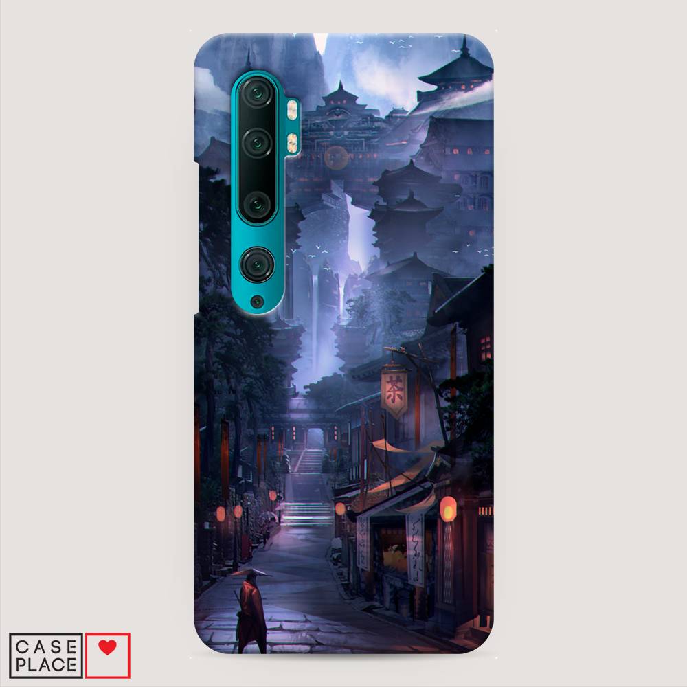 

Пластиковый чехол "Одинокий самурай" на Xiaomi Mi Note 10, 37320-7