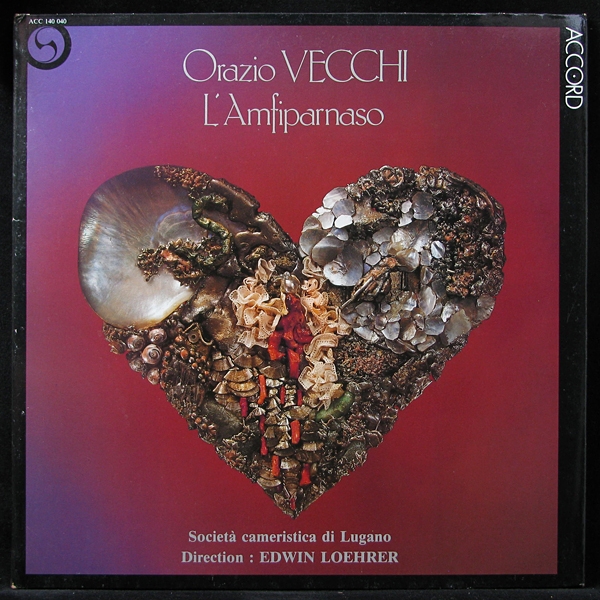 Виниловые пластинки Edwin Loehrer Societa Cameristica - Orazio Vecchi. L'Amfiparnaso (LP)