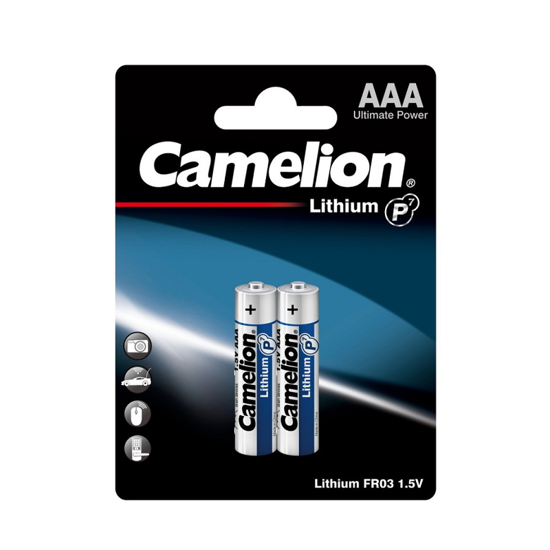 Батарейка Camelion Lithium FR03 BL2 2 шт