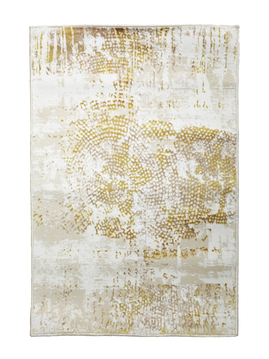 Ковер ворсовый Kamalak tekstil DREAM бежевый с коричневым 120х180 арт. УК-1070-06