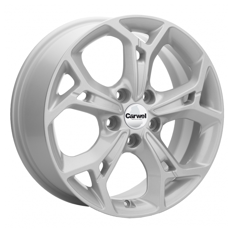 

Колесный диск CARWEL, Синтур 1702 7x17/5x114.3ET53 67.1 Slt, Серебристый