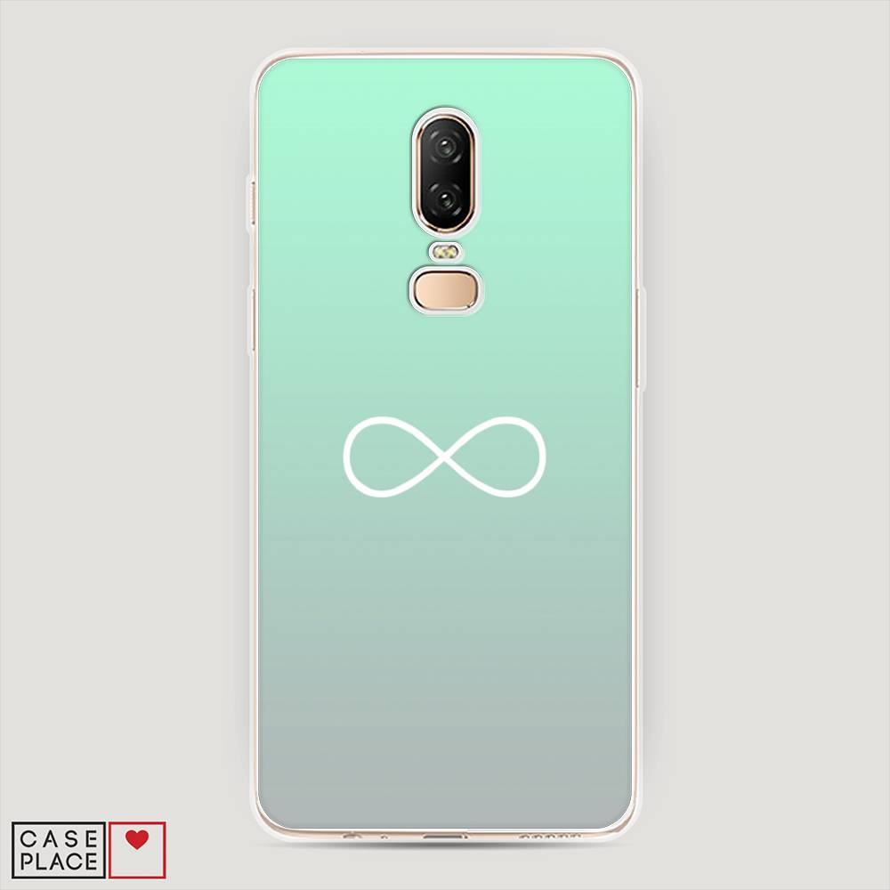 

Чехол Awog на OnePlus 6 / ВанПлас 6 "Бесконечность от Тиффани", Голубой, 150550-4