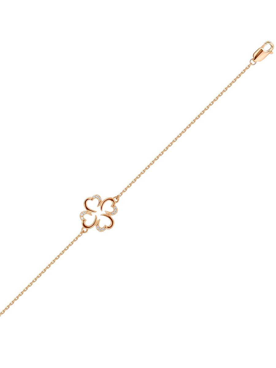 

Браслет из серебра с фианитом р.19 MIUZ Diamonds B2036-PR-3728P, B2036-PR-3728P