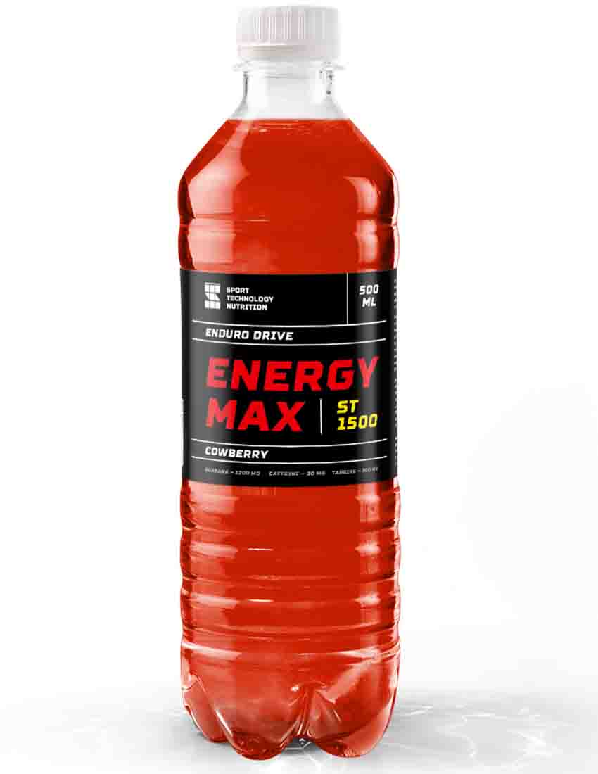 

SPORTTECH Напитки SPORTTECH Energy Max СТ 1500 500 мл. вишня