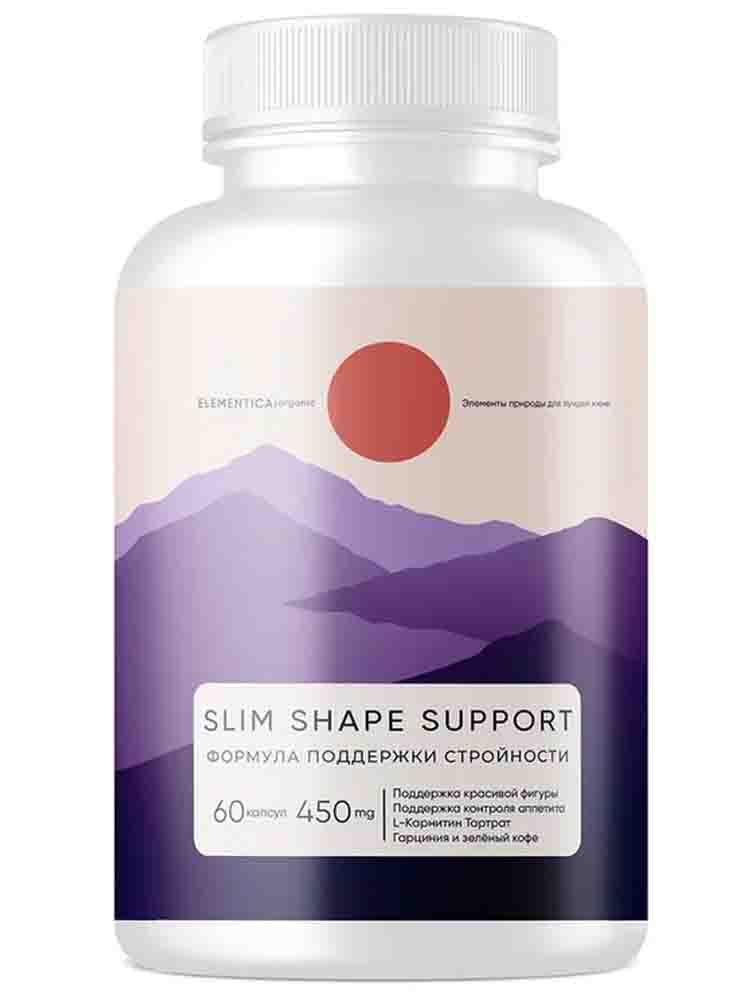 

Elementica Л-карнитин Elementica Slim Shape Support 60 капс., Slim Shape Support