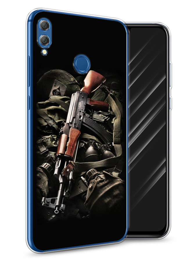 фото Чехол awog "автомат" для honor 8x