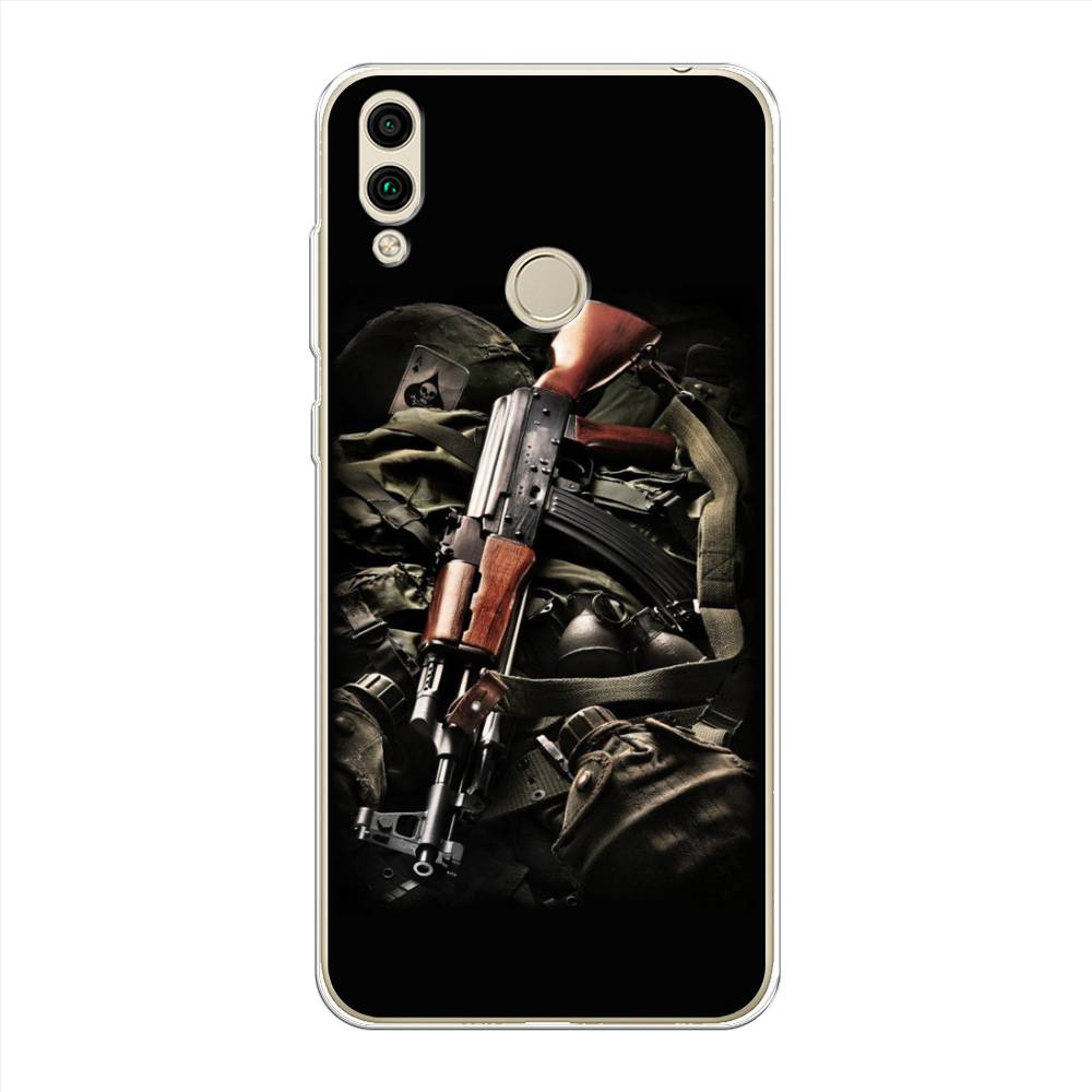фото Чехол awog "автомат" для honor 8c