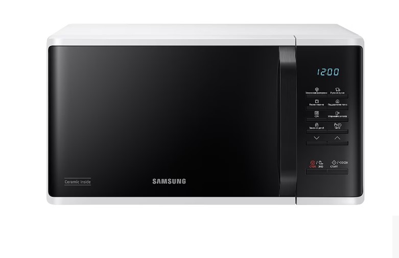 

Микроволновая печь соло Samsung MS23K3513AW/BW белый, MS23K3513AW/BW