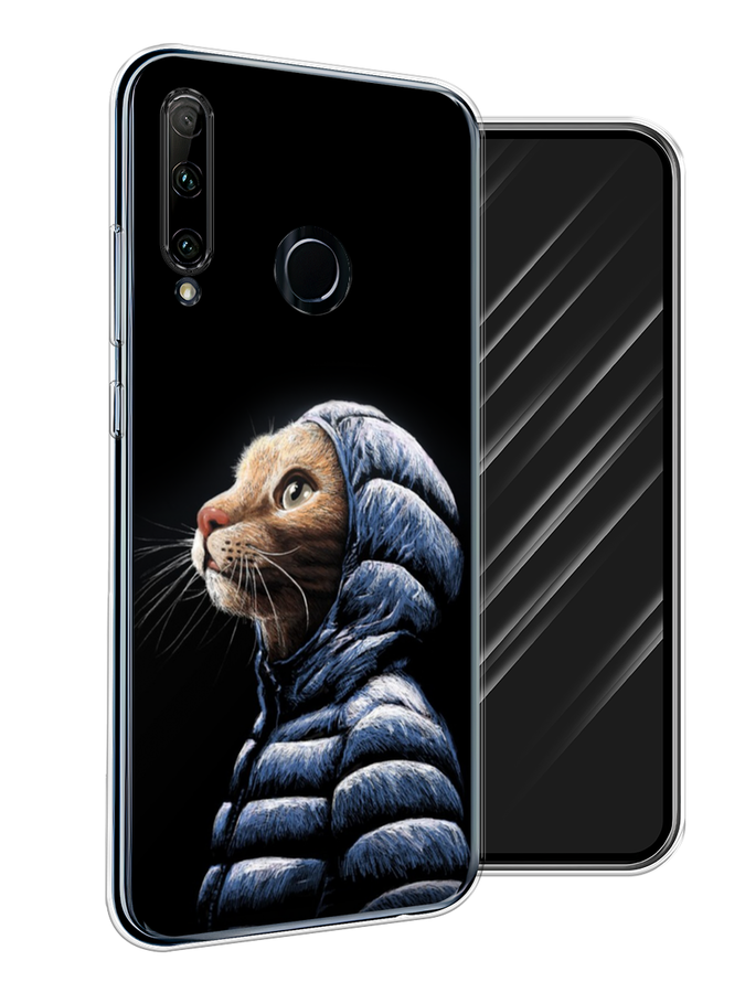 

Чехол Awog на Honor 10i "Автомат", Черный;коричневый;серый, 68850-5