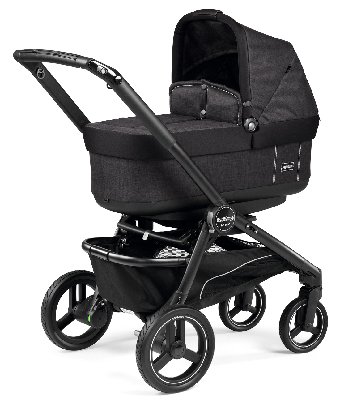 

Коляска для новорожденных Peg Perego Team Pop Up (Onyx)
