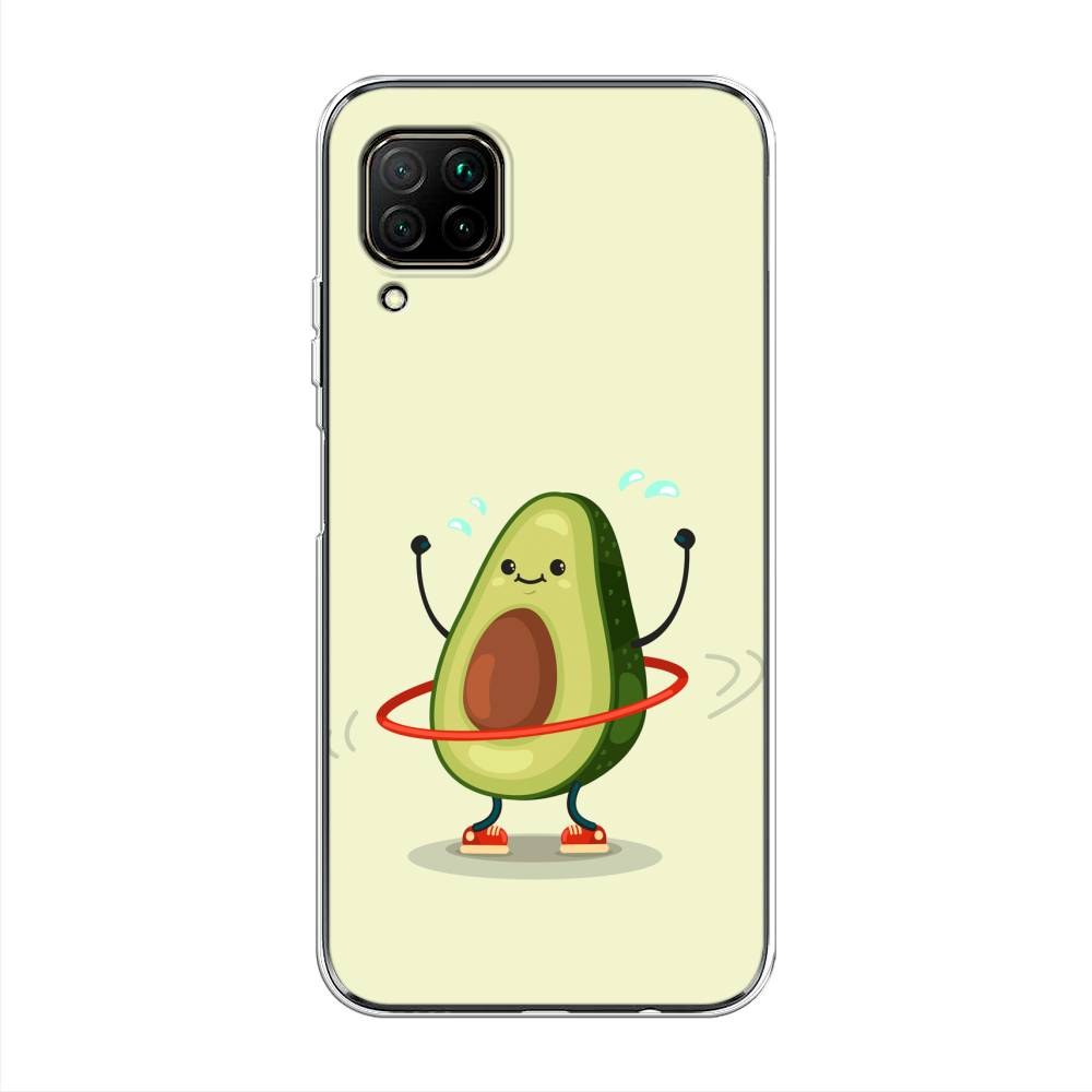 

Чехол Awog на Huawei P40 Lite "Авокадо с обручем", Бежевый, 611650-10