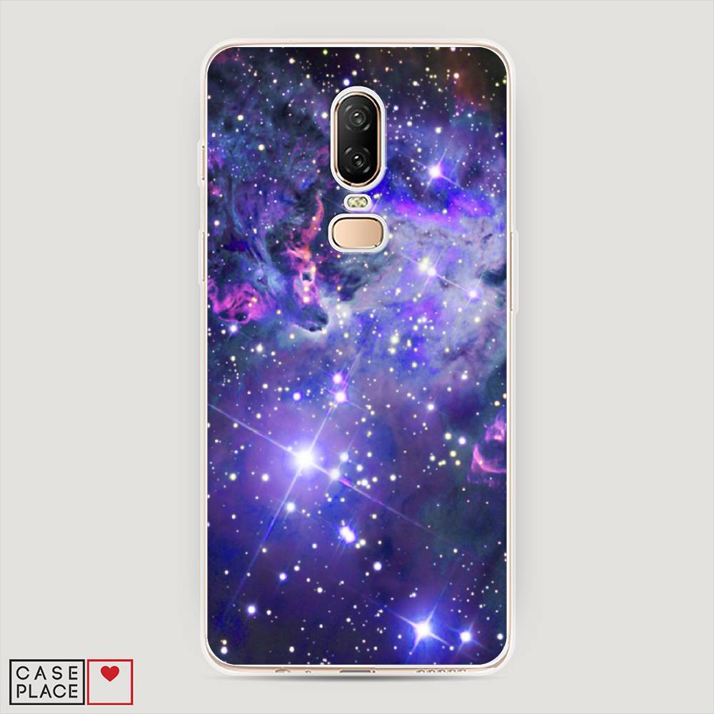 Чехол Awog на OnePlus 6 / ВанПлас 6 Яркая галактика