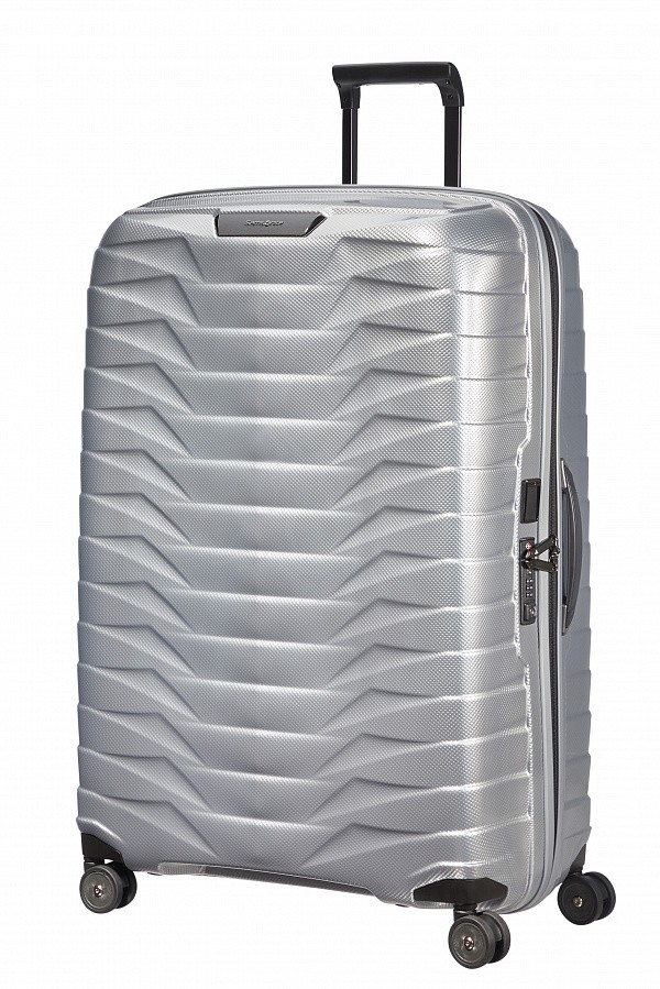 Чемодан унисекс Samsonite proxis_CW6 silver, 81x57x32 см серый