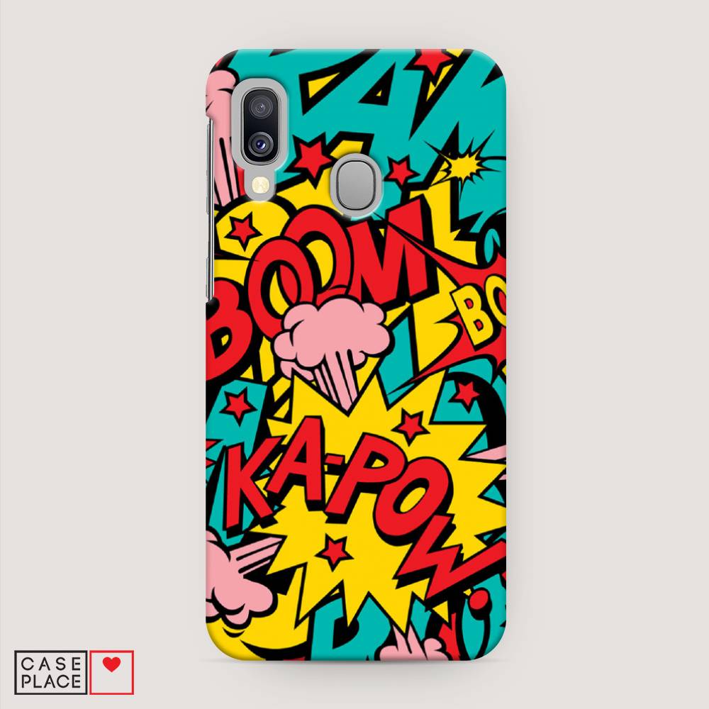 

Пластиковый чехол "Постер pop art" на Samsung Galaxy A40