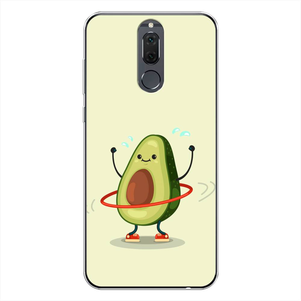 

Чехол Awog на Huawei Nova 2i "Авокадо с обручем", Бежевый, 64150-10