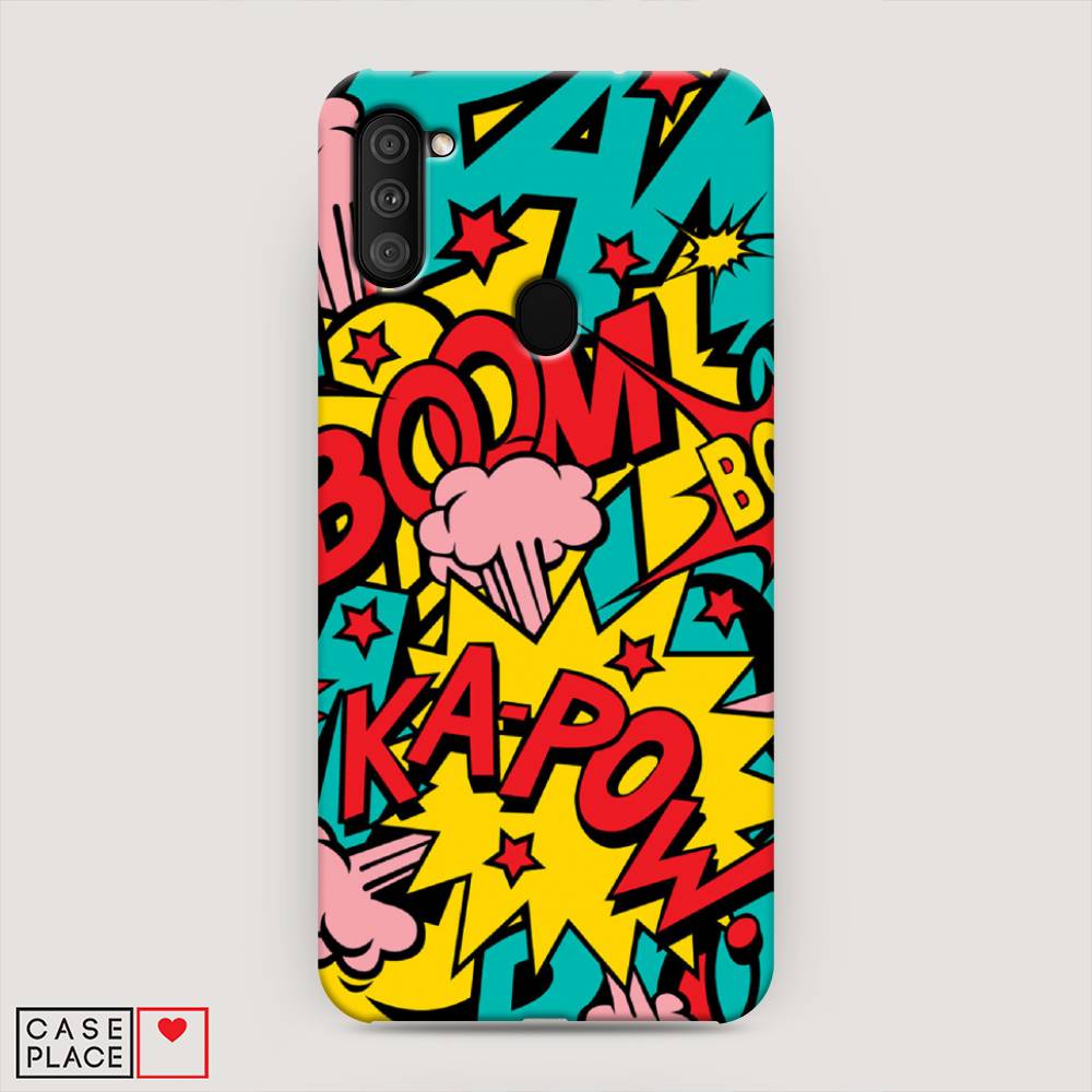 фото Пластиковый чехол "постер pop art" на samsung galaxy a11 awog