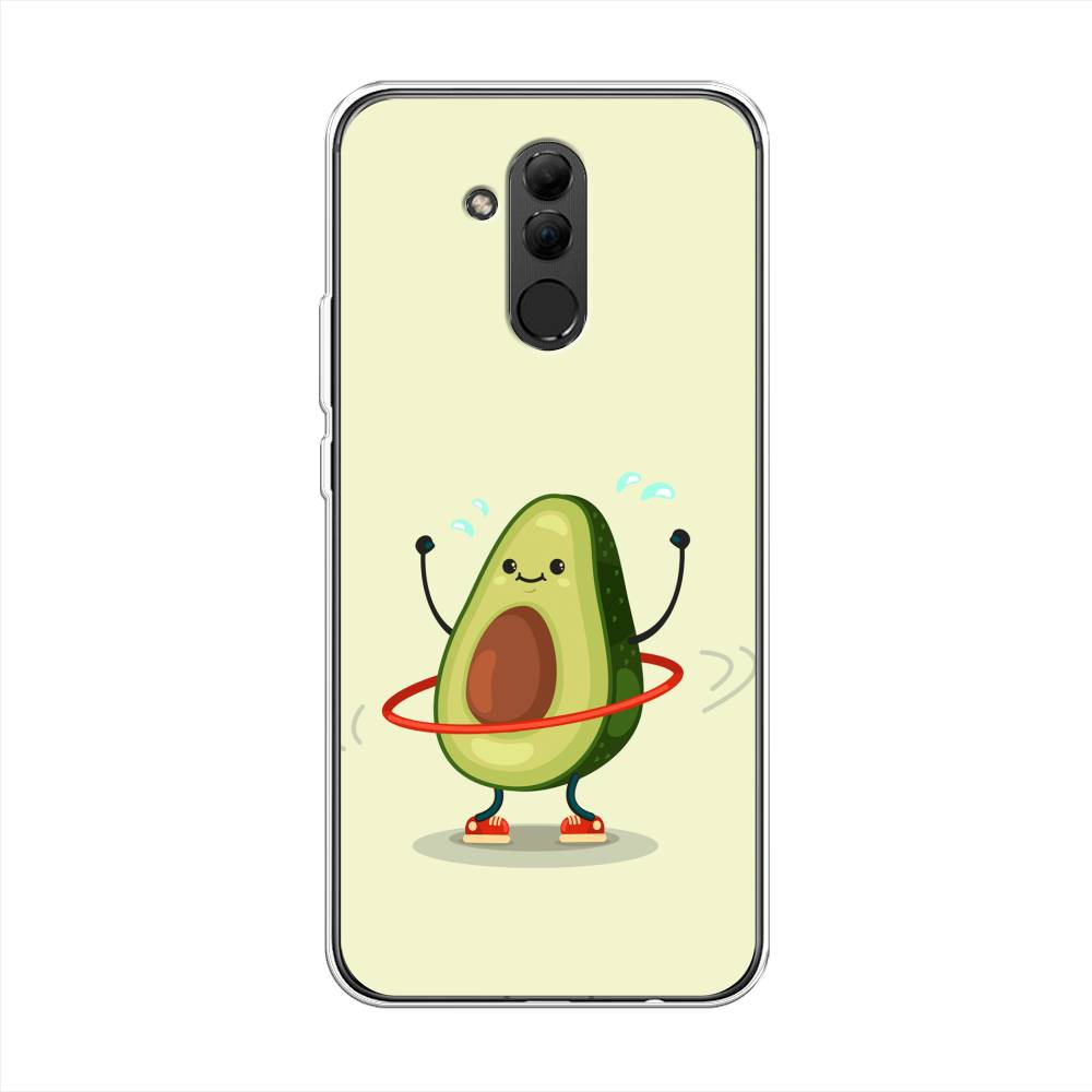 

Чехол Awog на Huawei Mate 20 Lite "Авокадо с обручем", Бежевый, 66650-10