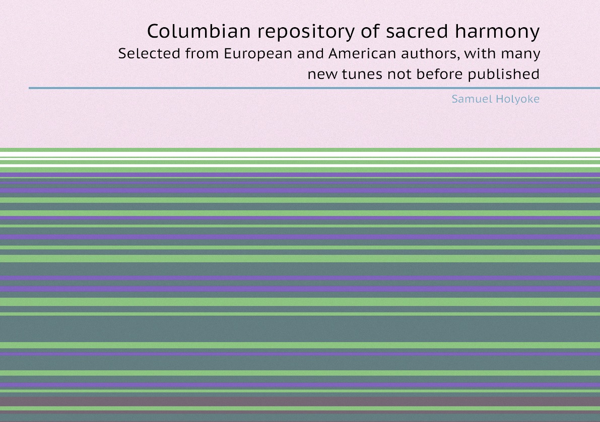 

Columbian repository of sacred harmony