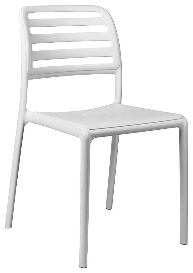 фото Стул для дачи nardi costa bistrot 003/4024500000 white 49х54х83 см