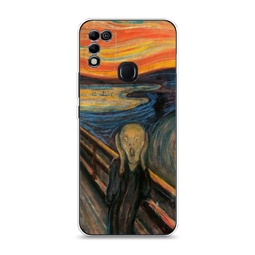 

Чехол Awog на Infinix HOT 11 Play "Крик", Разноцветный, 3100850-9