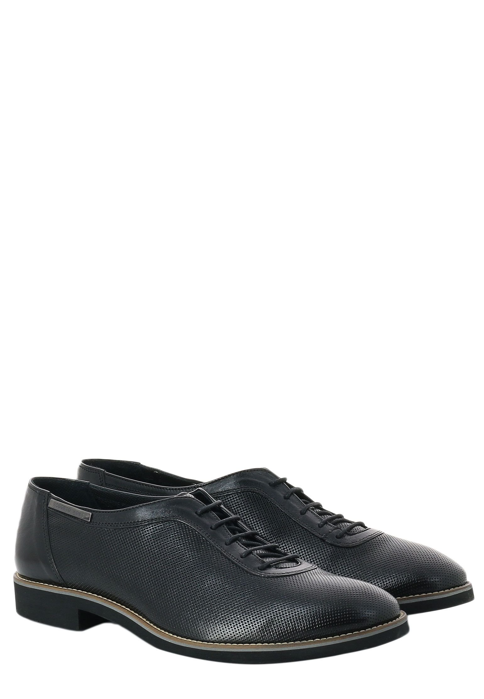 

Туфли мужские ROBERTO ROSSI 102070 черные 39 EU, 102070