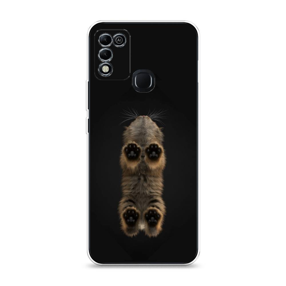 

Чехол Awog на Infinix HOT 11 Play "Кошачьи лапки", Разноцветный, 3100850-1