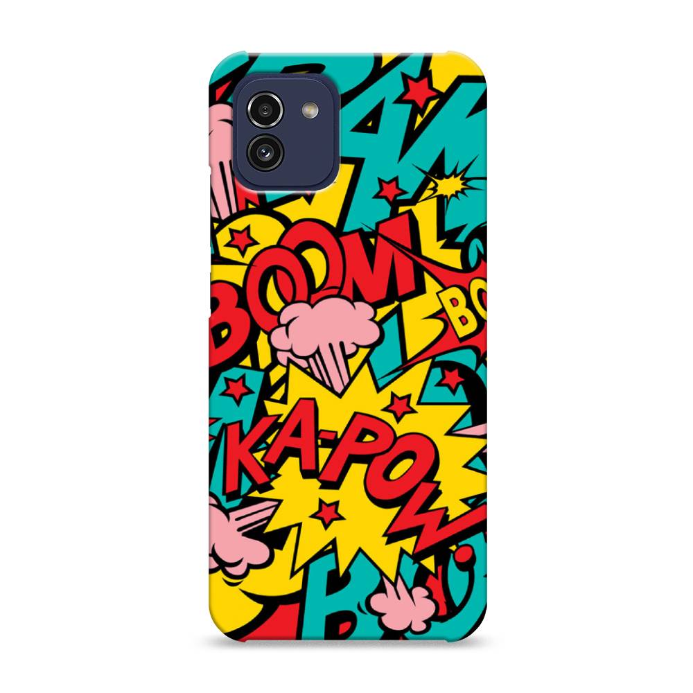 

Пластиковый чехол "Постер pop art" на Samsung Galaxy A03, 2104920-7