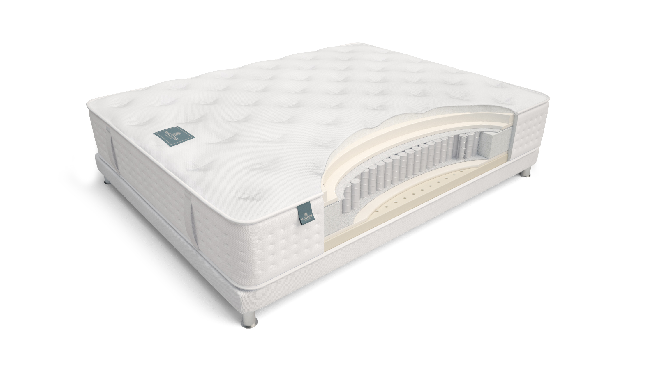 

Матрас Materlux Cardinale 140х195, Белый, Cardinale