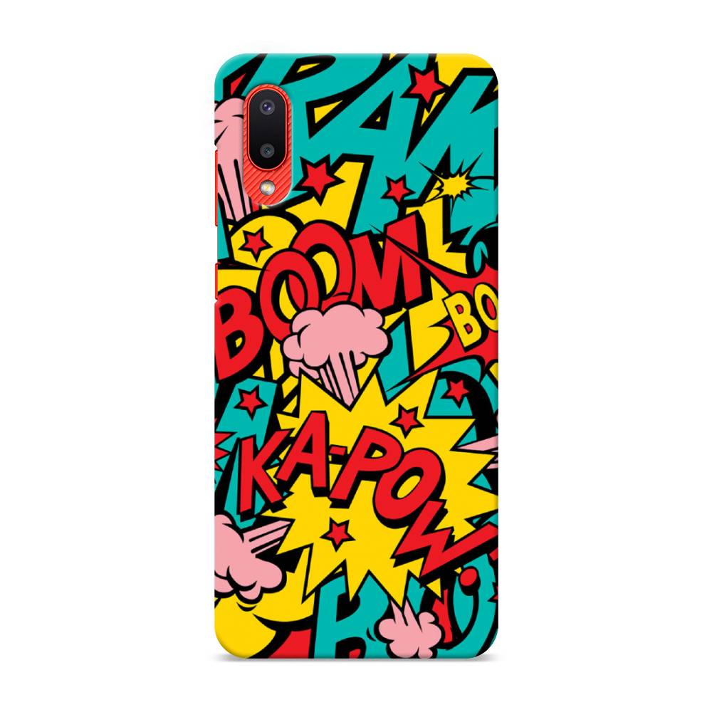 фото Пластиковый чехол "постер pop art" на samsung galaxy a02 awog