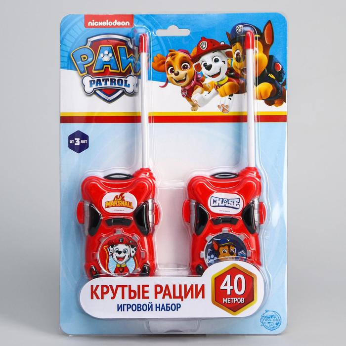 фото Набор раций "крутые щенки", paw patrol