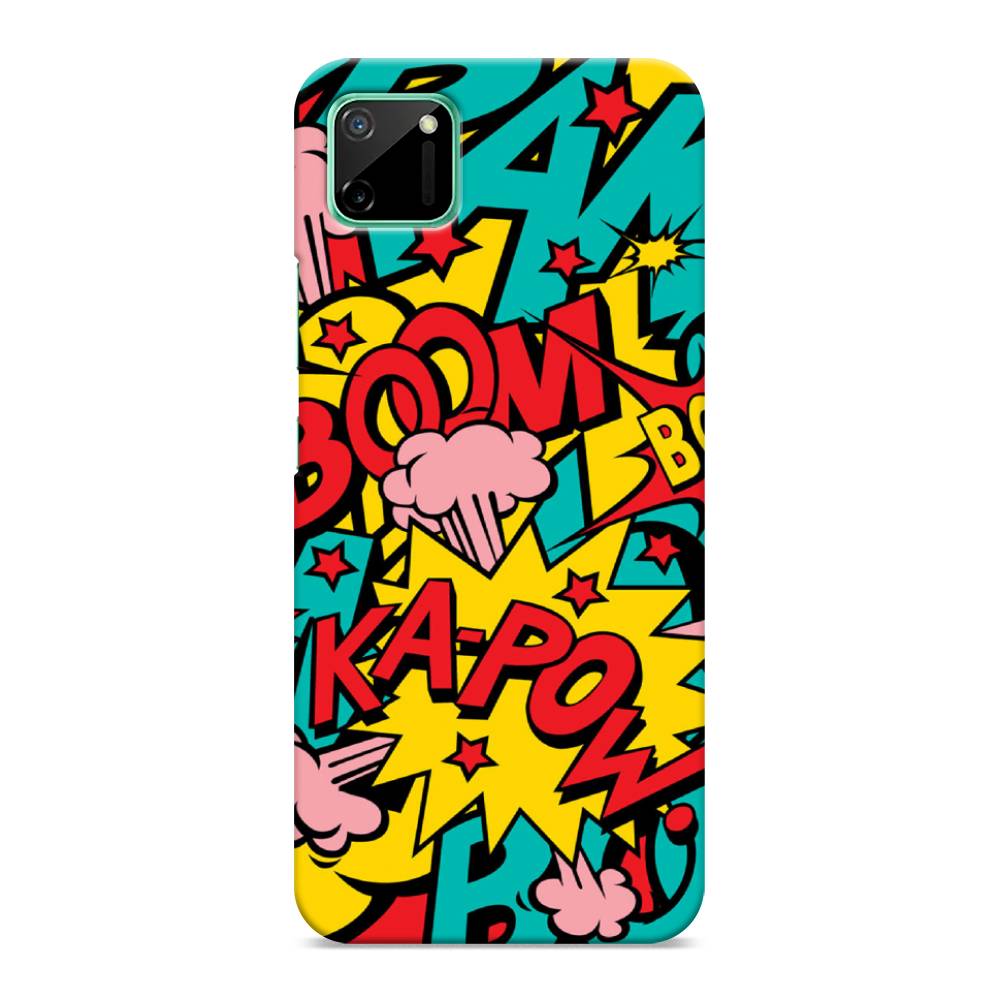 

Пластиковый чехол "Постер pop art" на Realme C11, 253820-7