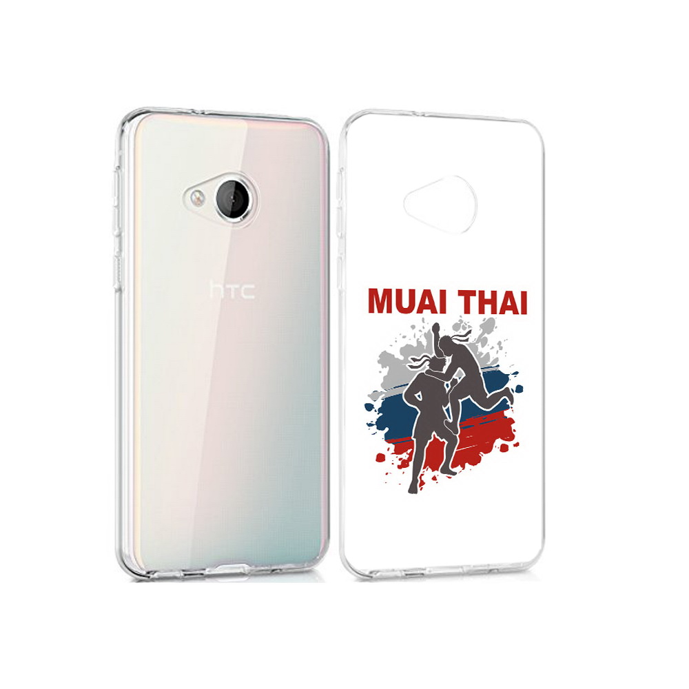 

Чехол MyPads Tocco для HTC U Play Муайтай, Прозрачный, Tocco
