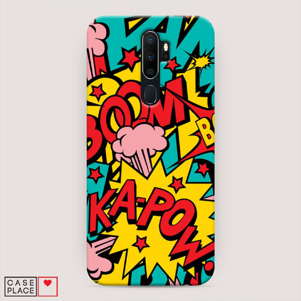 фото Пластиковый чехол "постер pop art" на oppo a9 (2020) awog