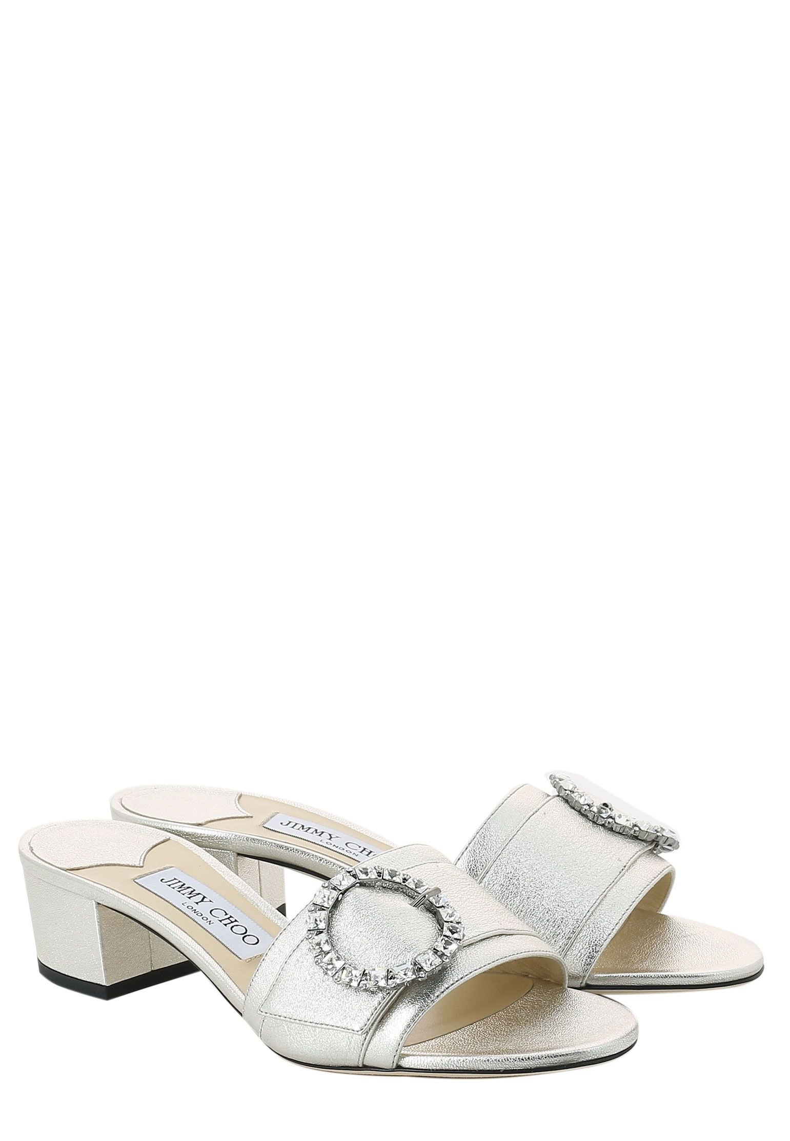 

Мюли женские Jimmy Choo 97911 серые 38 EU, 97911