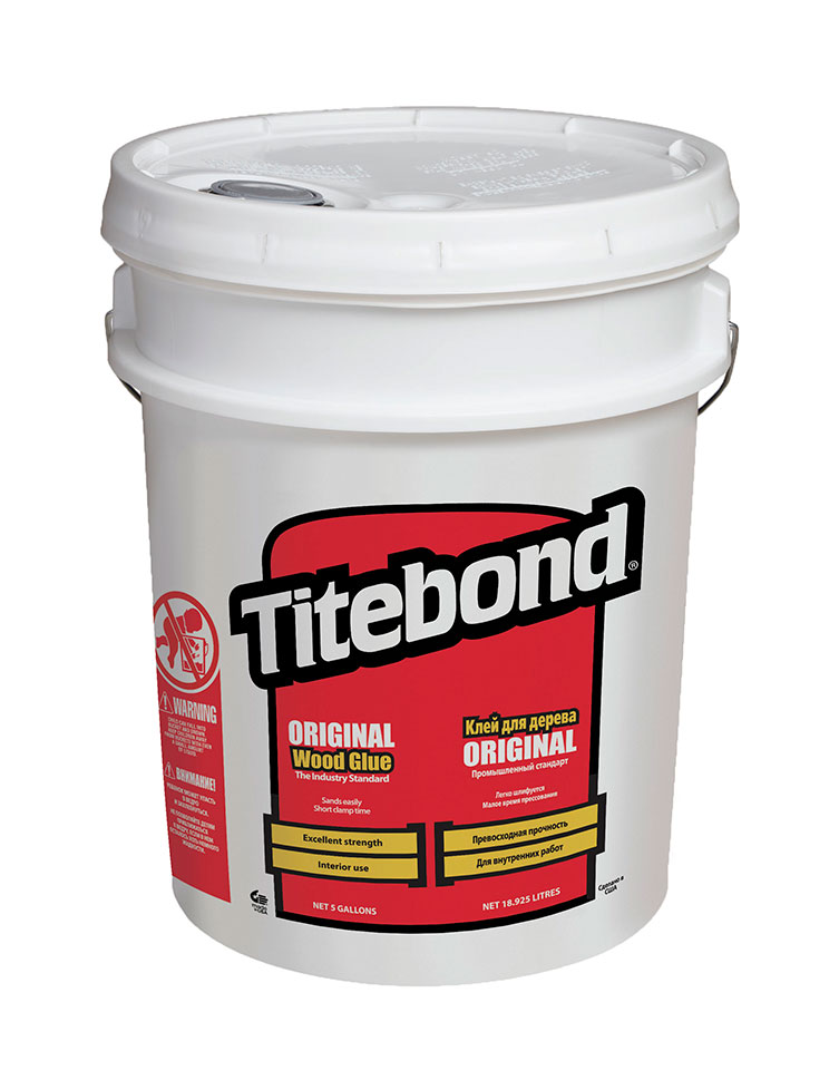 фото Клей столярный пва titebond original wood glue, 20 кг. класс влагостойкости d3