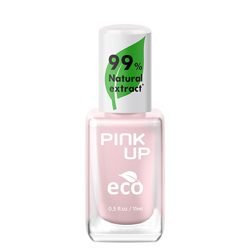 фото Лак для ногтей pink up eco тон 02 с натуральными ингредиентами 11 мл