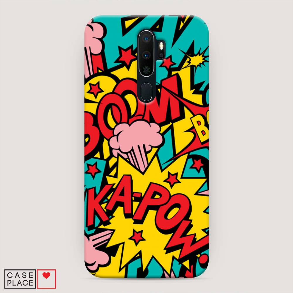 

Пластиковый чехол "Постер pop art" на Oppo A5 (2020), 251320-7