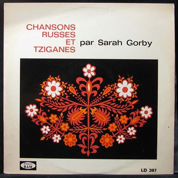 

Sarah Gorby - Chansons Russes Et Tziganes (LP)