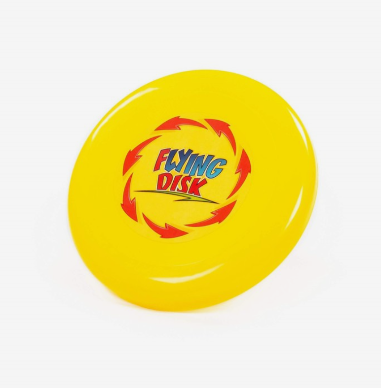 Летающая тарелка, цвет желтый, 215 мм