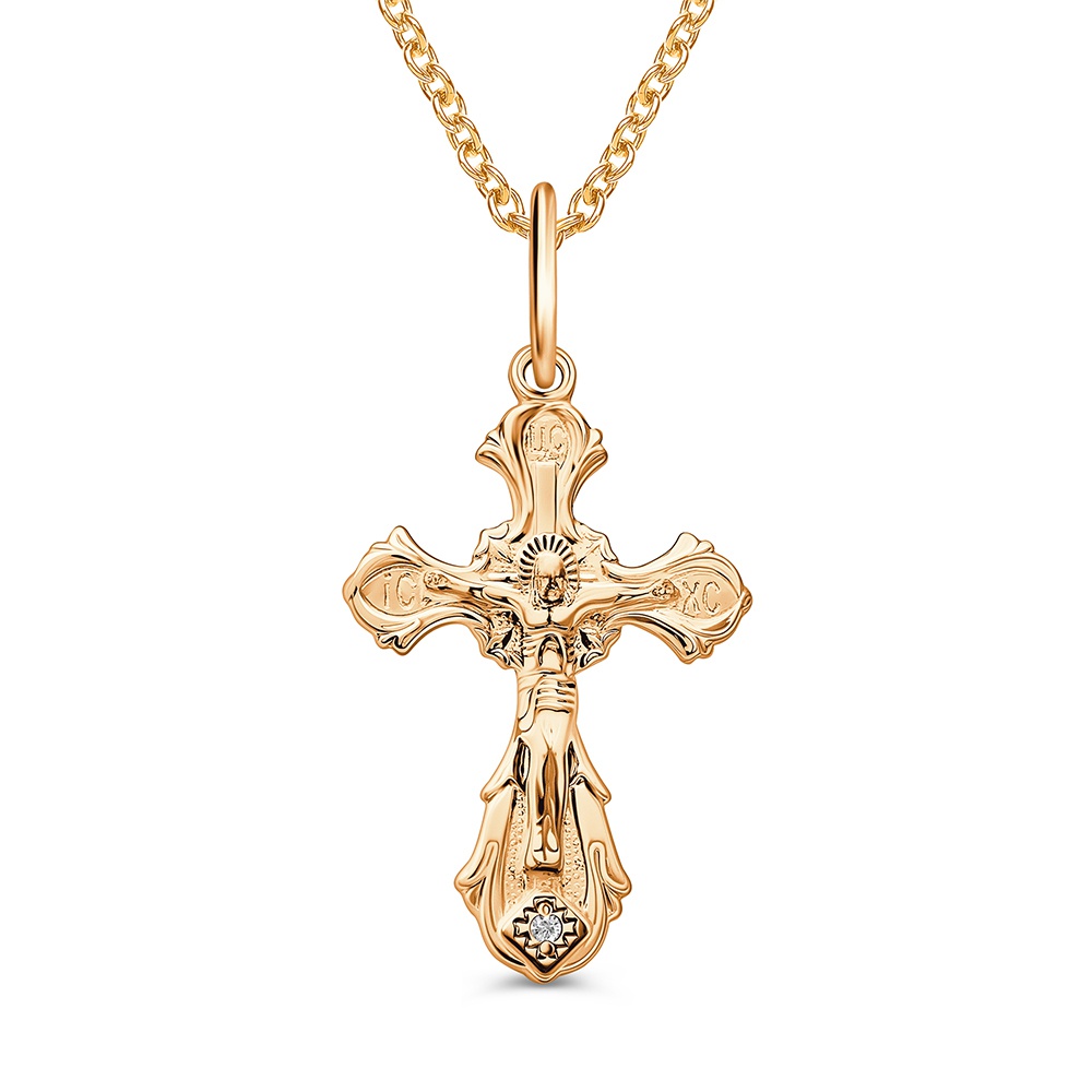 

Подвеска из золота 585Gold 603005810, фианит, 603005810