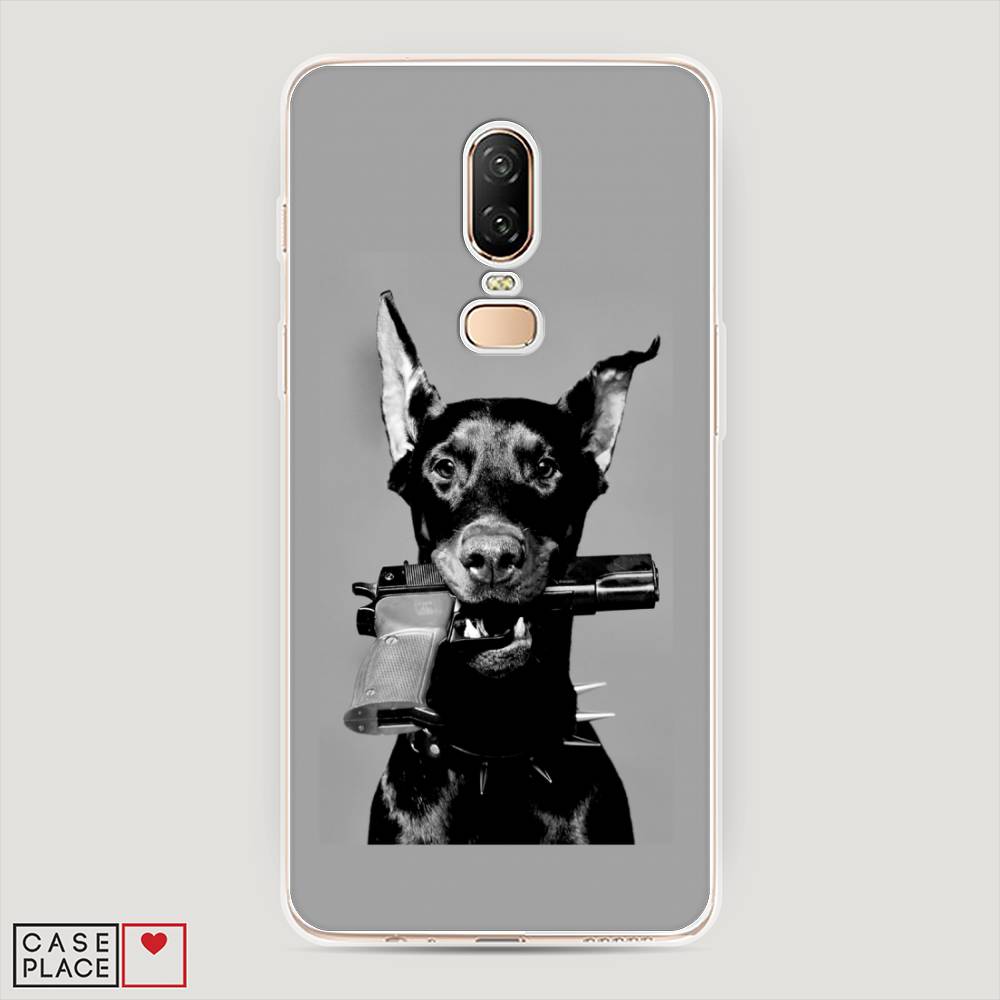 

Чехол Awog "Доберман" для OnePlus 6