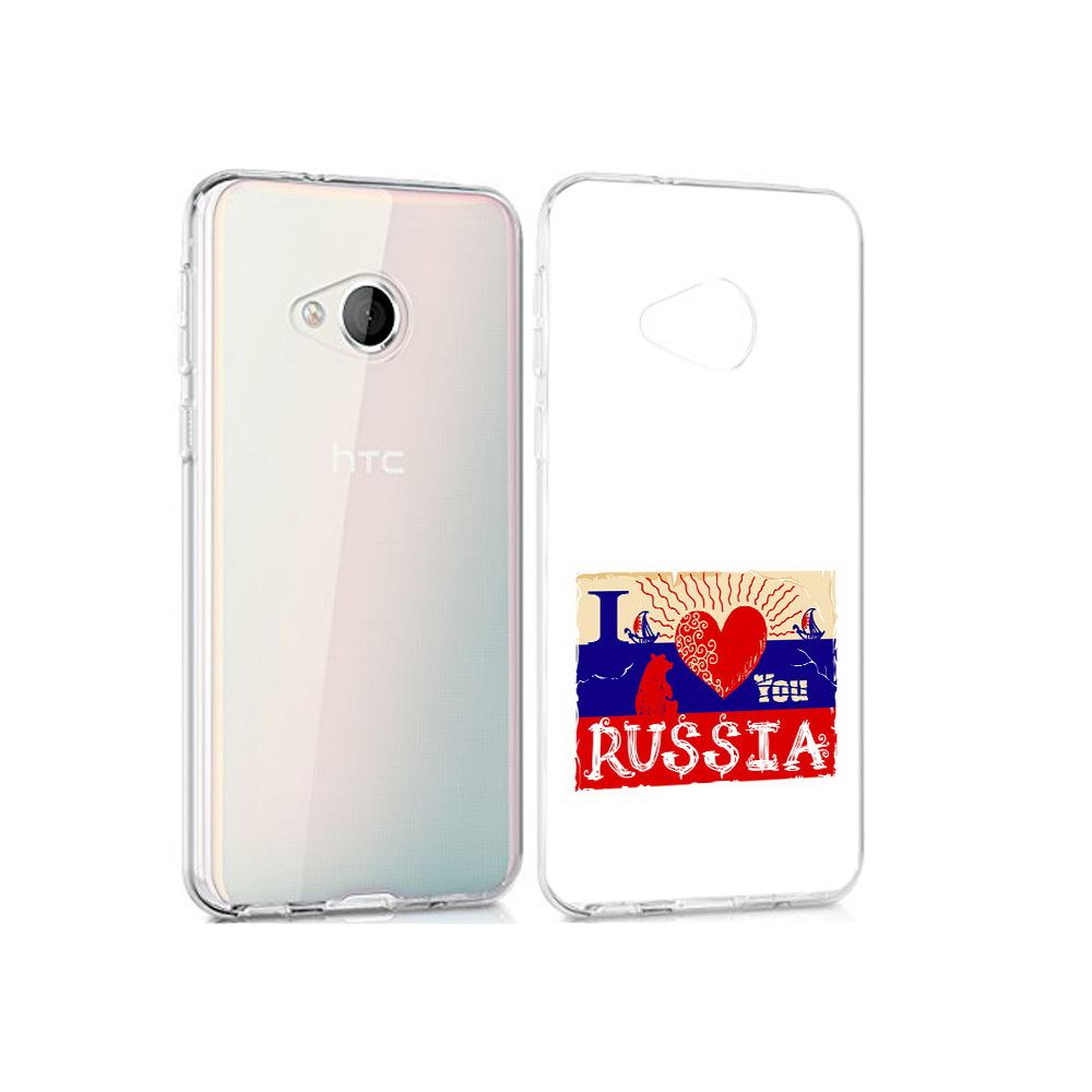 

Чехол MyPads Tocco для HTC U Play Люблю Россию, Прозрачный, Tocco