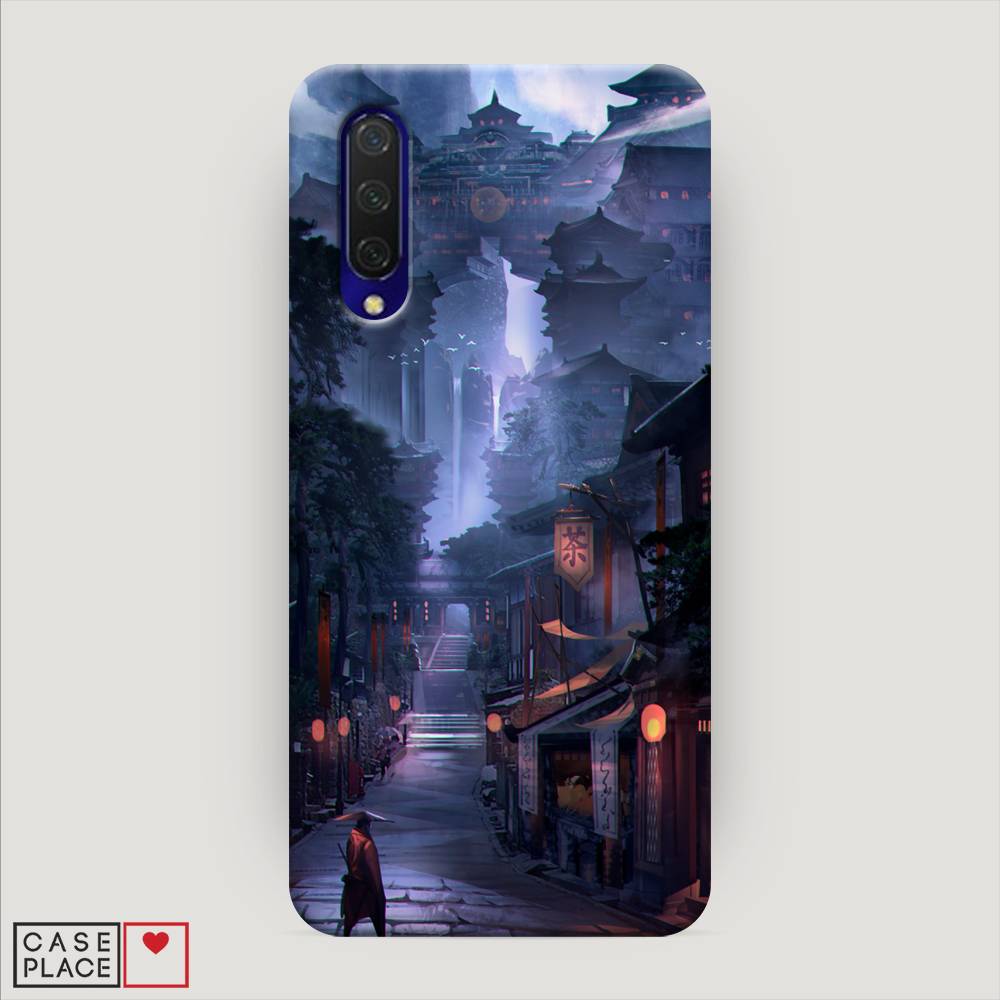

Пластиковый чехол "Одинокий самурай" на Xiaomi Mi 9 Lite, 36720-7