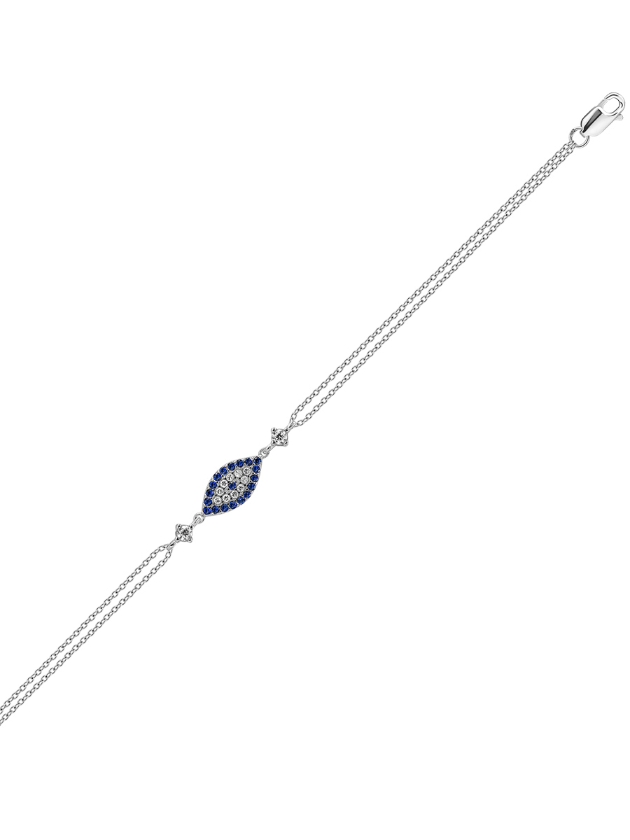 

Браслет из серебра с фианитом р. 19 MIUZ Diamonds B2036-PR-1752, B2036-PR-1752