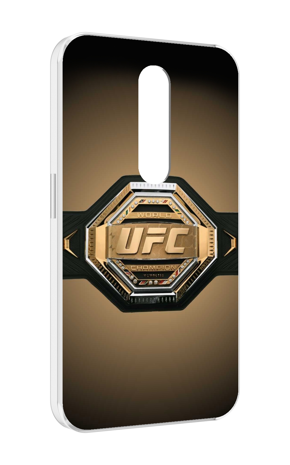 

Чехол MyPads UFC единоборства мужской для Motorola Moto X Force (XT1585 / XT1581), Прозрачный, Tocco