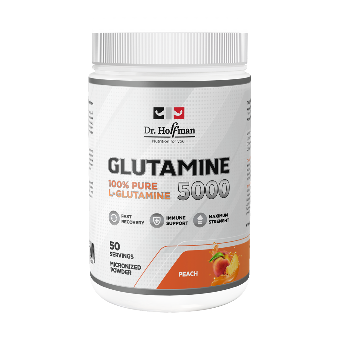 Dr. Hoffman Glutamine 5000 310 г Персик