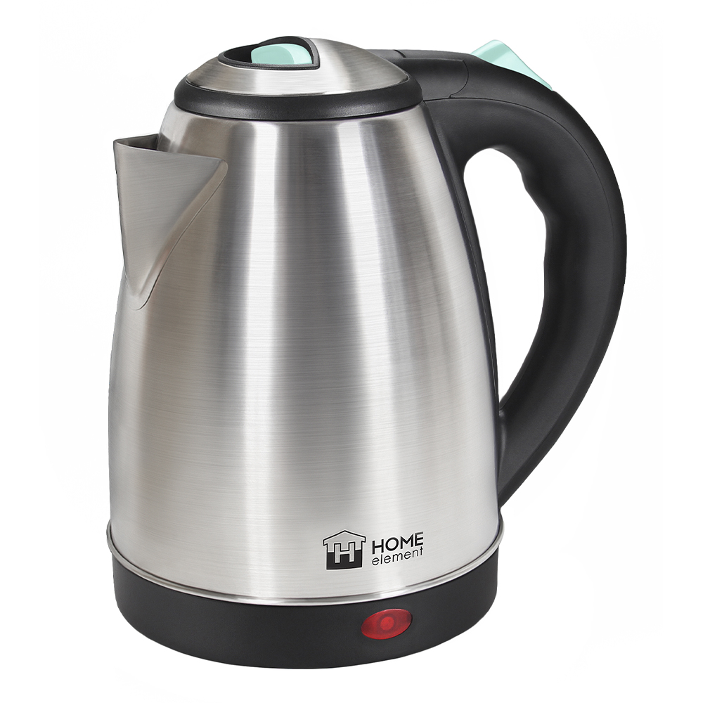 

Чайник электрический Home Element HE-KT170 2 л зеленый, серебристый, HE-KT170
