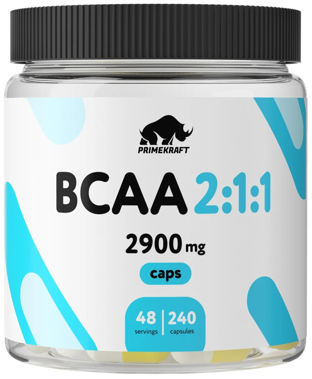 фото Prime kraft bcaa 2:1:1 240 капсул